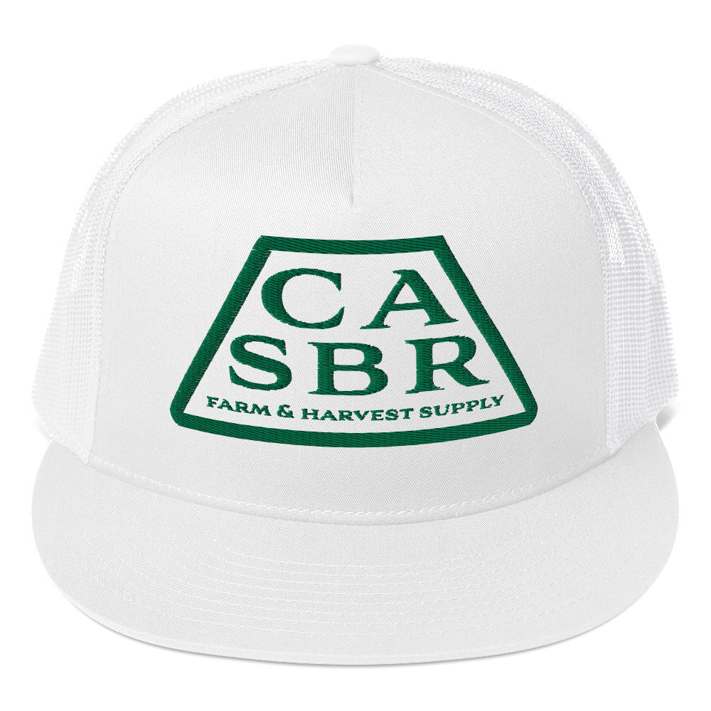 CA SBR Yupoong 6006 Flat Bill Trucker Hat