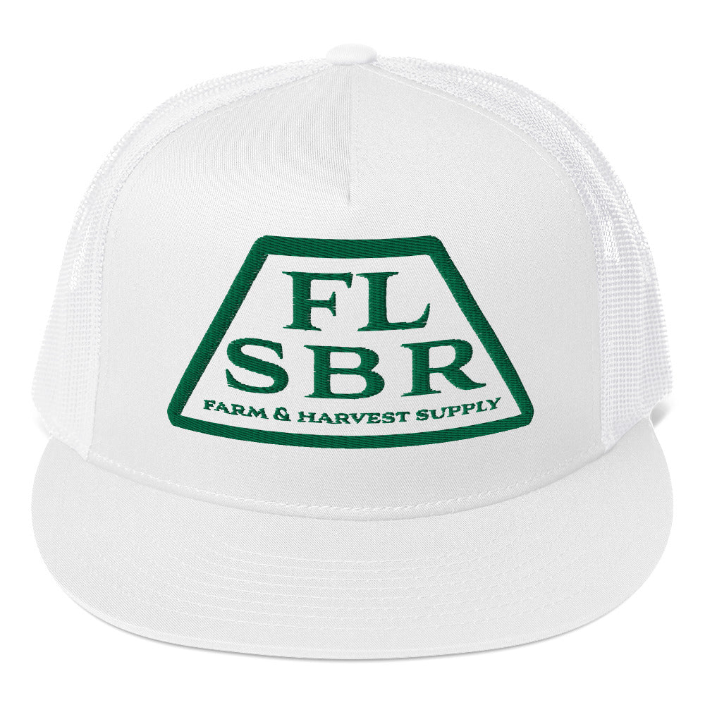 FL SBR Yupoong 6006 Flat Bill Trucker Hat