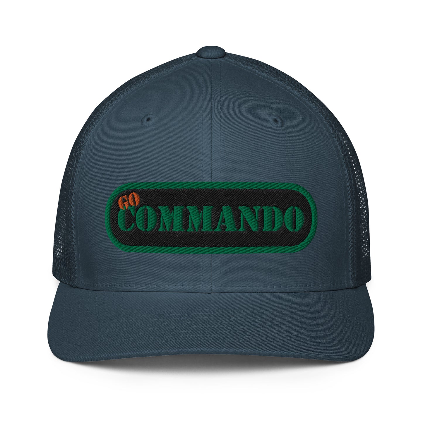 GO COMMANDO Flexfit 6511 Trucker Hat